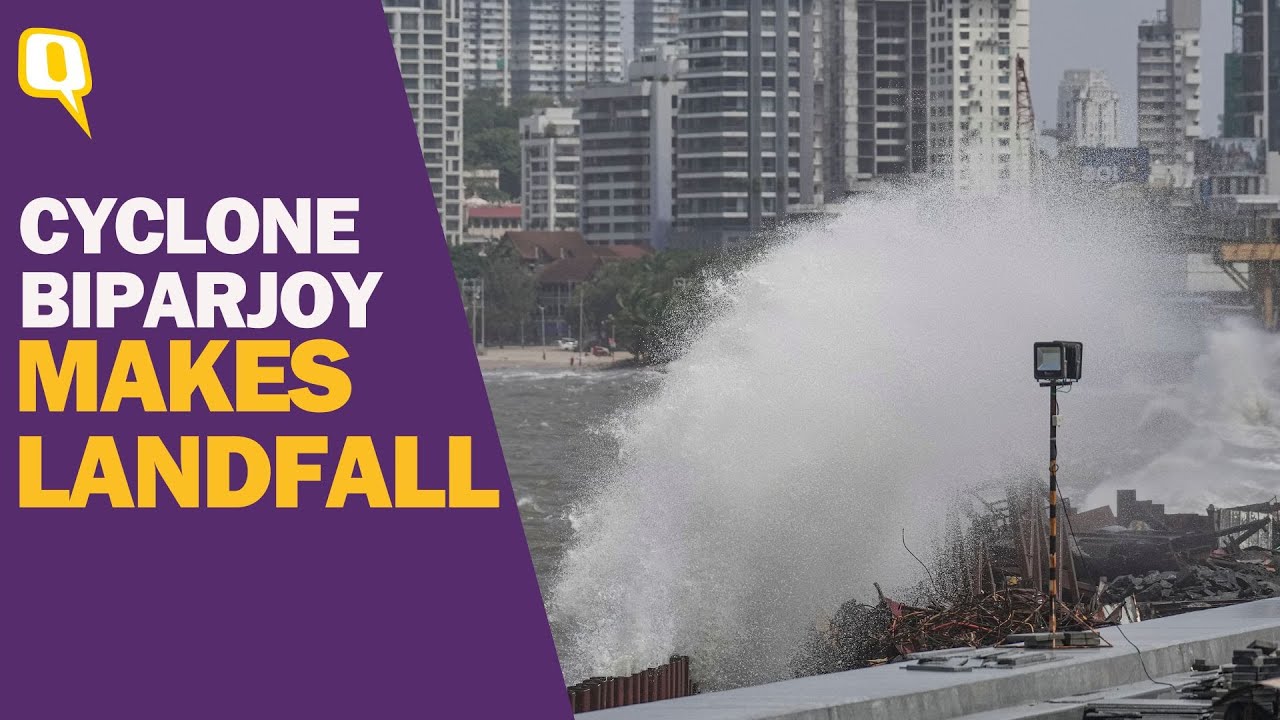 Cyclone Biparjoy Makes Landfall In Coastal Gujarat: Wind Speed Upto ...