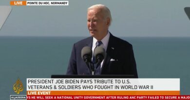 Biden asks Americans to recommit to democracy in Normandy cliff speech