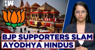 BJP Supporters Cursing Ayodhya Hindus For Opposing Hindutva Agenda