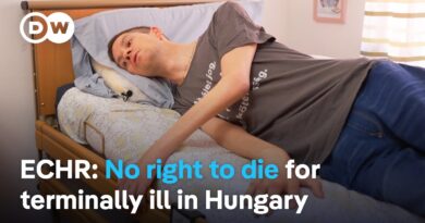 European Court of Human Rights rules against case of a man seeking the right to die | DW News