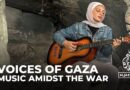 Gaza medical student sends a message to the world through music