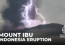 Indonesia volcano: Thousands flee eruptions at Mount Ibu