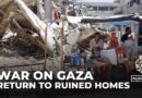 Israel destroyed Khan Younis yet these Palestinians came back home