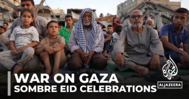 Palestinians ‘in mourning’ as Muslims mark Eid al-Adha