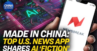 Top US News App Spreads False Info, Developed in China | China in Focus