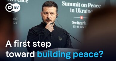 Ukraine peace summit gets underway with over 90 countries | DW News