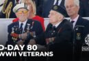 World War II veterans honoured on D-Day’s 80th anniversary