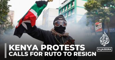 Kenya police fire tear gas as protesters call for Ruto to quit