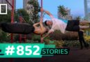 Amazing feats of strength on display in Hong Kong park where men as old as 70 work out