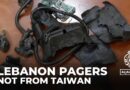 Components for pagers used in Lebanon blasts not from Taiwan, minister says