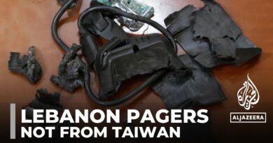 Components for pagers used in Lebanon blasts not from Taiwan, minister says