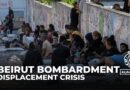 Displaced in Beirut: Thousands flee homes amid Israeli bombardment