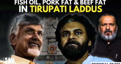 Editorial with Sujit Nair | Fish Oil, Pork Fat & Beef Fat in Tirupati Laddus | TDP | YSRCP