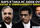 Editorial With Sujit Nair | SC Raps Karnataka HC Judge Over ‘Pakistan’ & ‘Undergarments’ Remarks