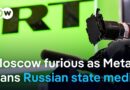 Facebook owner Meta bans Russian state media from all platforms | DW News