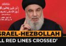 Hezbollah chief: Israel crossed “all red lines” with device explosions | AJ #Shorts