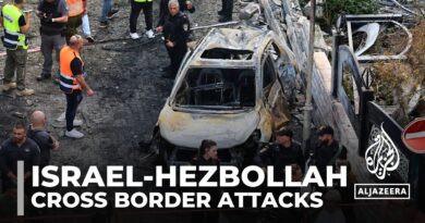 Hezbollah claims rocket attack at Israeli base near Haifa