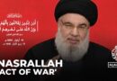 Hezbollah’s Nasrallah says Israel’s Lebanon attacks crossed ‘all red lines’