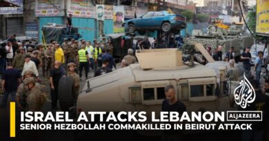 Israel attacks Lebanon: Hezbollah confirms killing of its commander in Beirut