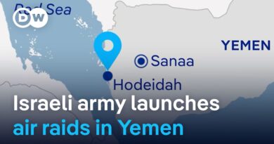 Israel’s military says it launched strikes against Houthi targets in Yemen | DW News