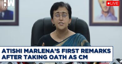 LIVE | Atishi Marlena’s First Remarks After Taking Oath As The Chief Minister Of Delhi | AAP