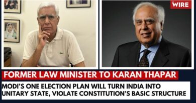 Modi’s One Election Plan Will Turn India Into Unitary State, Violate Constitution’s Basic Structure