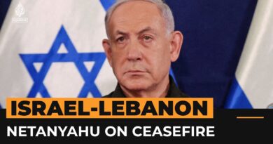 Netanyahu says strikes will continue in Lebanon ‘with full force’ | AJ #Shorts