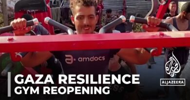 Palestinian resilience: Owner reopens gym after it was hit by Israeli airstrike