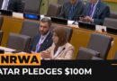 Qatar announces $100M for funding of UNRWA to support Gaza effort | AJ #shorts