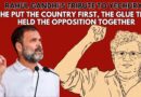 Rahul Gandhi’s Tribute to Yechury: He Put Country First, the Glue That Held the Opposition Together