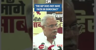 #Shorts | Bhupesh Baghel Slams BJP | Press briefing by Congress leader Bhupesh Baghel