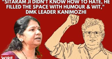 “Sitaram Ji Didn’t Know How to Hate, He Filled the Space With Humour & Wit,” Dmk Leader Kanimozhi.