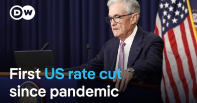 US Federal Reserve cuts interest rates by half a percentage point | DW News