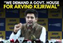 WATCH: AAP MP Raghav Chadha Demands Govt. House For Arvind Kejriwal After He Resigns As CM