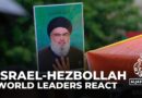 World reacts to Israel’s killing of Hezbollah leader Hassan Nasrallah