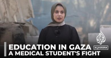 A medical student’s fight to continue her education in Gaza