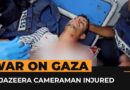 Al Jazeera cameraman injured by Israeli gunfire | Al Jazeera Newsfeed