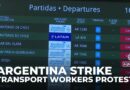 Argentina strike: Transport workers protest against austerity measures