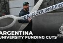 Argentina university funding cuts: Staff and students march across the country