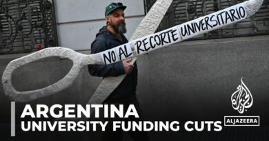 Argentina university funding cuts: Staff and students march across the country