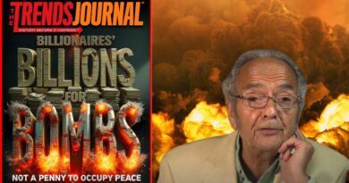 BILLIONAIRES’ BILLIONS FOR BOMBS, NOT A PENNY FOR OCCUPY PEACE