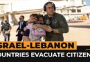 Countries evacuate citizens from Lebanon | AJ #shorts