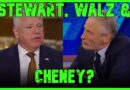 ‘DO WE HAVE TO?’: Jon Stewart GRILLS Tim Walz About Dick Cheney | The Kyle Kulinski Show