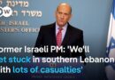 Ehud Olmert backs Israel’s killing of Nasrallah, yet doubts merits of a ground invasion of Lebanon