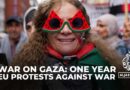 Europe against war: Protesters march to demand a ceasefire