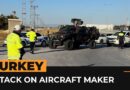 Explosion, gunshots heard outside Turkish military aircraft maker | AJ #Shorts