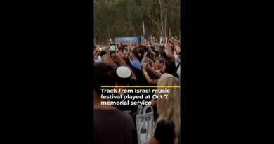 Families commemorate victims of Oct 7 music festival attack in Israel | AJ #shorts