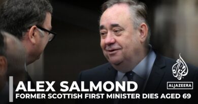 Former First Minister of Scotland Alex Salmond dies aged 69