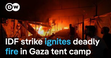 Gaza: IDF strike kills at least 4 people sheltering in hospital camp, sparks fire injuring dozens