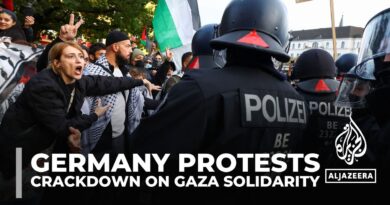 Germany’s crackdown on Gaza solidarity: Protesters say the police have been violent